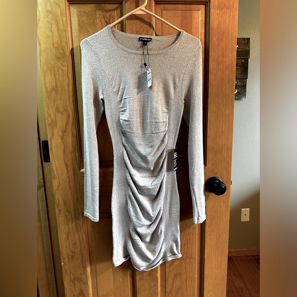 NWT Express Bodycon Sparkle Dress ✨